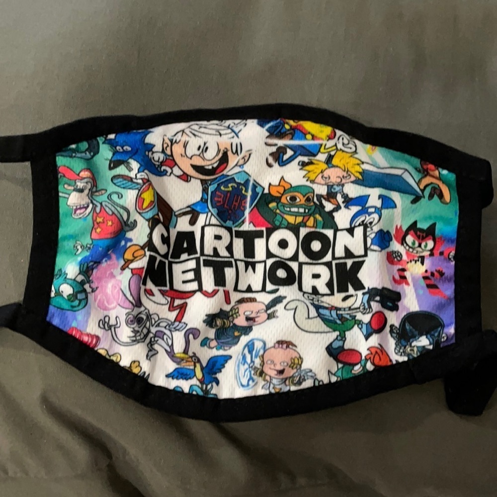 6/$20 New Cartoon Network face mask
